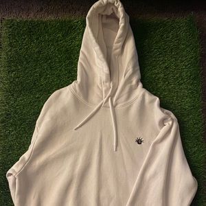 White Divided Hoodie (H&M)